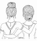 Best Friends  Coloring Page Disegni Da Colorare Di Mandala sketch template