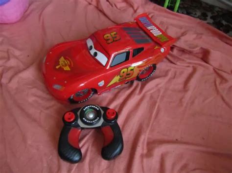 DICKIE TOYS DISNEY/PIXAR Cars Lightning Mcqueen Remote Control Car Working Order £18.95 ...