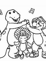 Barney And Friends Coloring Pages sketch template
