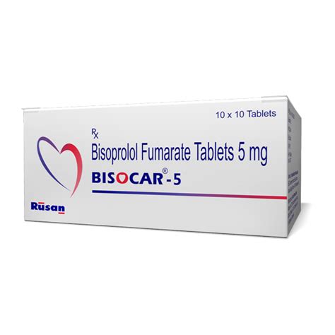 Bisocar 5mg Tablet 10'S : Price, Uses, Side Effects | Netmeds