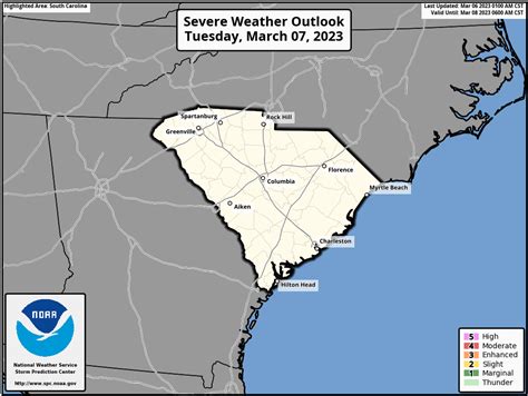 North Charleston, South Carolina Severe Weather Outlook - My Severe ...