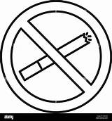 No Smoking Coloring Pages sketch template