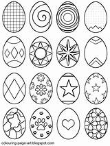 Easter Egg Printable Colouring Pages  hubpages sketch template
