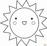 Kawaii Sun coloring page  Free Printable Coloring Pages sketch template