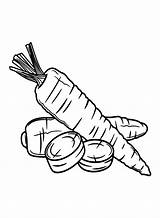 Carrot Coloring Pages Printable  Free sketch template