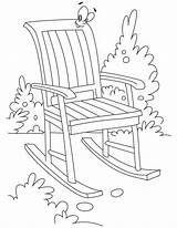 Fun Rocking Chair coloring Page  Download Print Or Color Online For Free sketch template
