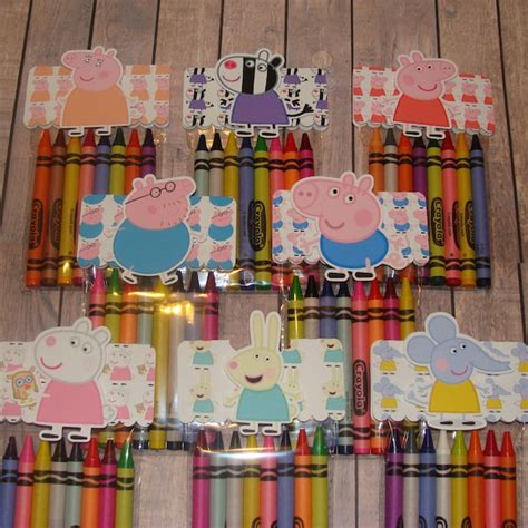 Peppa Pig Favors - Etsy