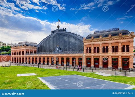 Atocha Train Station editorial image. Image of architecture - 70887735