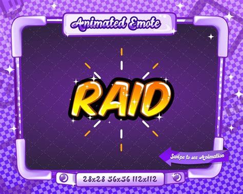 ANIMATED STATIC EMOTE Raid Animated Raid Emote Raid - Etsy | Animation, Affiliate partner ...