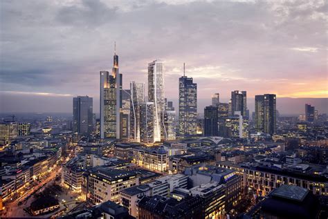 UNStudio Reveals New Renderings of Massive Frankfurt Skyscraper Development | ArchDaily