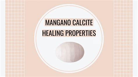 Mangano Calcite Meaning & Healing Properties - Crystal Healing Ritual