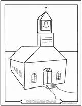 Free Church Coloring Pages Printable Spark Creativity And Faith sketch template