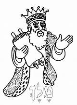 King David Printable Coloring Page  Free Pages sketch template