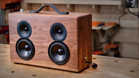 How To Build A DIY Battery Powered Bluetooth Speaker — Crafted Workshop