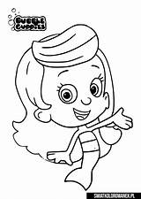 Molly Bubble Guppies Coloring Pages  Darmowe Kolorowanki Do Druku sketch template