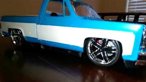 Chevy 1/24 scale model custom pt.3 - YouTube