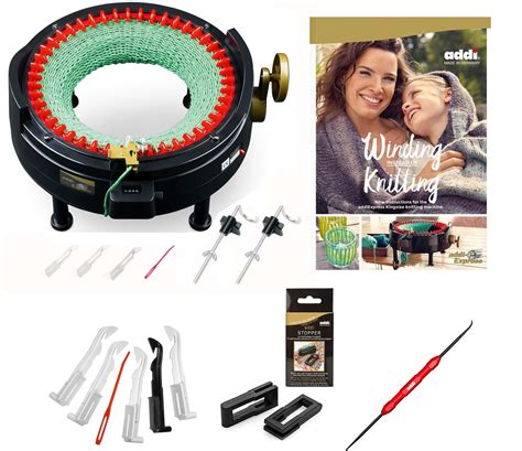 Buy addi Express King Size Knitting Machine Kit Extended Version with ...