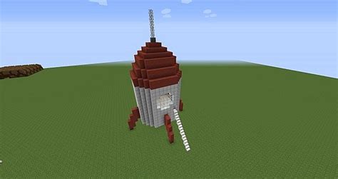 Rocket Ship Minecraft Map