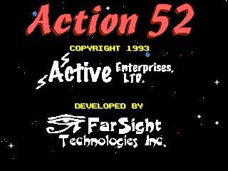 Action 52 in 1 — jeu vidéo Megadrive • Emu Nova