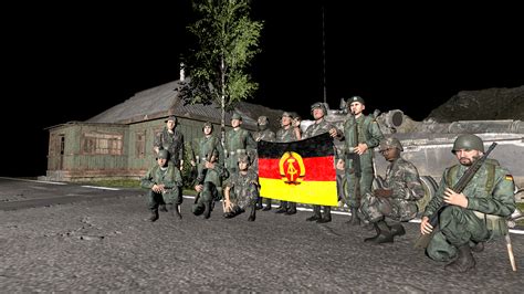 West German and American Troops captures an East German Flag : r/gmod