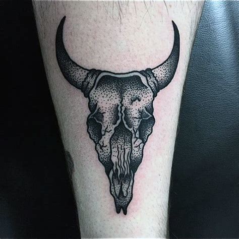 70 Bison Tattoo Designs For Men - Buffalo Ink Ideas