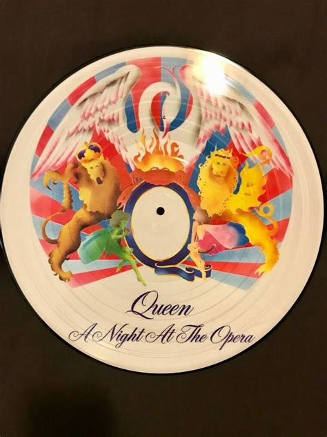 Queen A night at the Opera Rare Limited Edition vinyl lp Picture Disc near MINT : Sold in Fiumicino