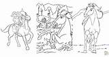Coloring Pages Of Spirit The Horse sketch template