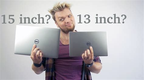 3 things when choosing between a 13 inch and a 15 inch laptop - YouTube