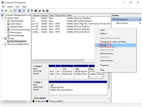 How to Create and Format Hard Disk Partitions in Windows 10, 8, 7?