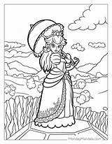 25 Princess Peach Coloring Pages Free PDF Printables sketch template