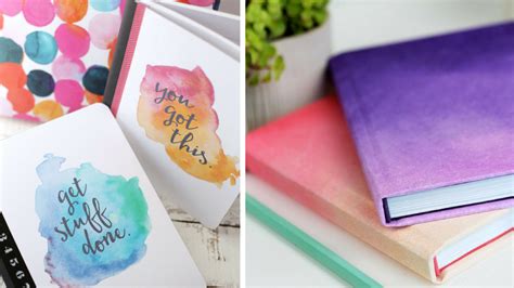 17 Gorgeous DIY Notebook Covers for School