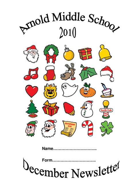 December 2010 Newsletter by Arnold Middle School - Issuu