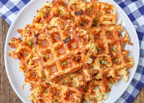 Hash Brown Waffles - Vegetable Recipes