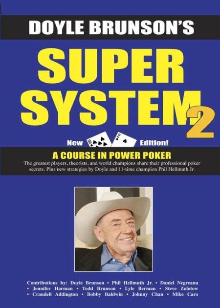 Super Systems 2 by Doyle Brunson | eBook | Barnes & Noble®