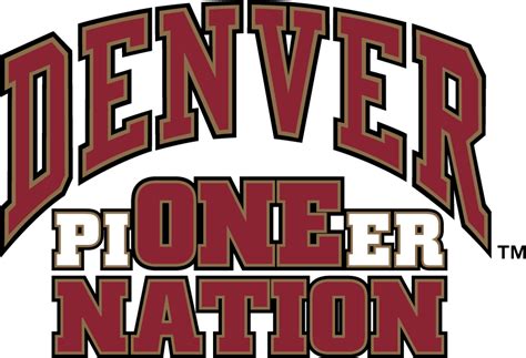 Denver Pioneers Secondary Logo - NCAA Division I (d-h) (NCAA d-h) - Chris Creamer's Sports Logos ...