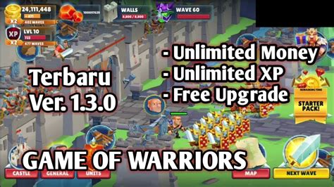 [CHEAT] Game Of Warriors MOD HACK | Unlimited Money + XP, Free Upgrade - YouTube