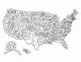 Interactive Usa Map Coloring Pages sketch template