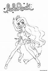 Coloriage LoliRock Iris Princess Of Ephedia Coloring Page  JeColoriecom sketch template