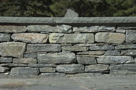 Walls & Stairs | Sansoucy Stone | Stacked stone walls, Dry stone wall ...