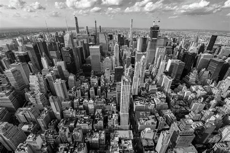 New York City Black White Photograph by Crystal Wightman - Pixels