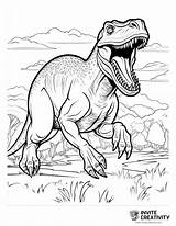 40 Tyrannosaurus Rex Coloring Pages Free Printable PDFs sketch template