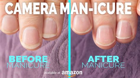 DIY Male Natural Nail Manicure Using Amazon Products - YouTube