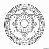 Mystical Moon Tarot Card Coloring Page 62114 49140 sketch template