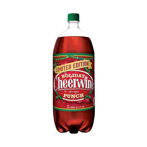 Limited time only - Cheerwine Holiday Punch 2-Liter Bottle - Cheerwine.com