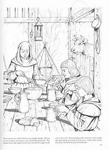 Medieval Coloring Book Pages sketch template