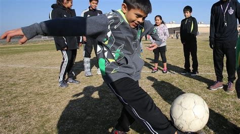 Soccer Buddies learn about positive character, soccer skills ...