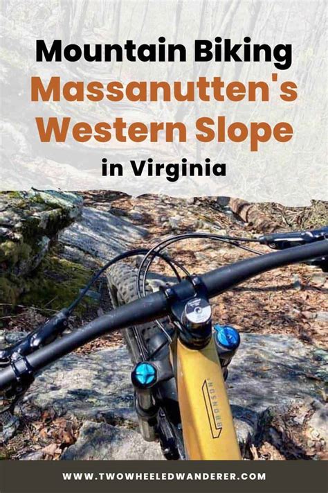 Mountain biking Massanutten's Western Slope in Virginia