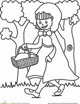 Coloring Pages For Little Red Riding Hood  Dennis Henningers sketch template