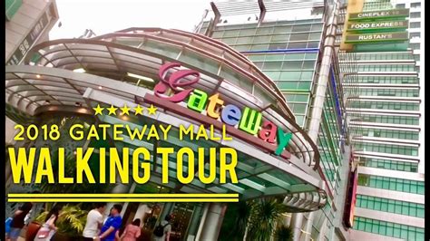 2018 Gateway Mall Walking Tour Overview Araneta Center Cubao Quezon City | Quezon city, Walking ...