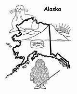 USA Printables Alaska State Outline Map 2  Of Coloring Pages sketch template